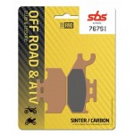 Колодки гальмівні SBS Sport Brake Pads, Sinter/Carbon 767SI